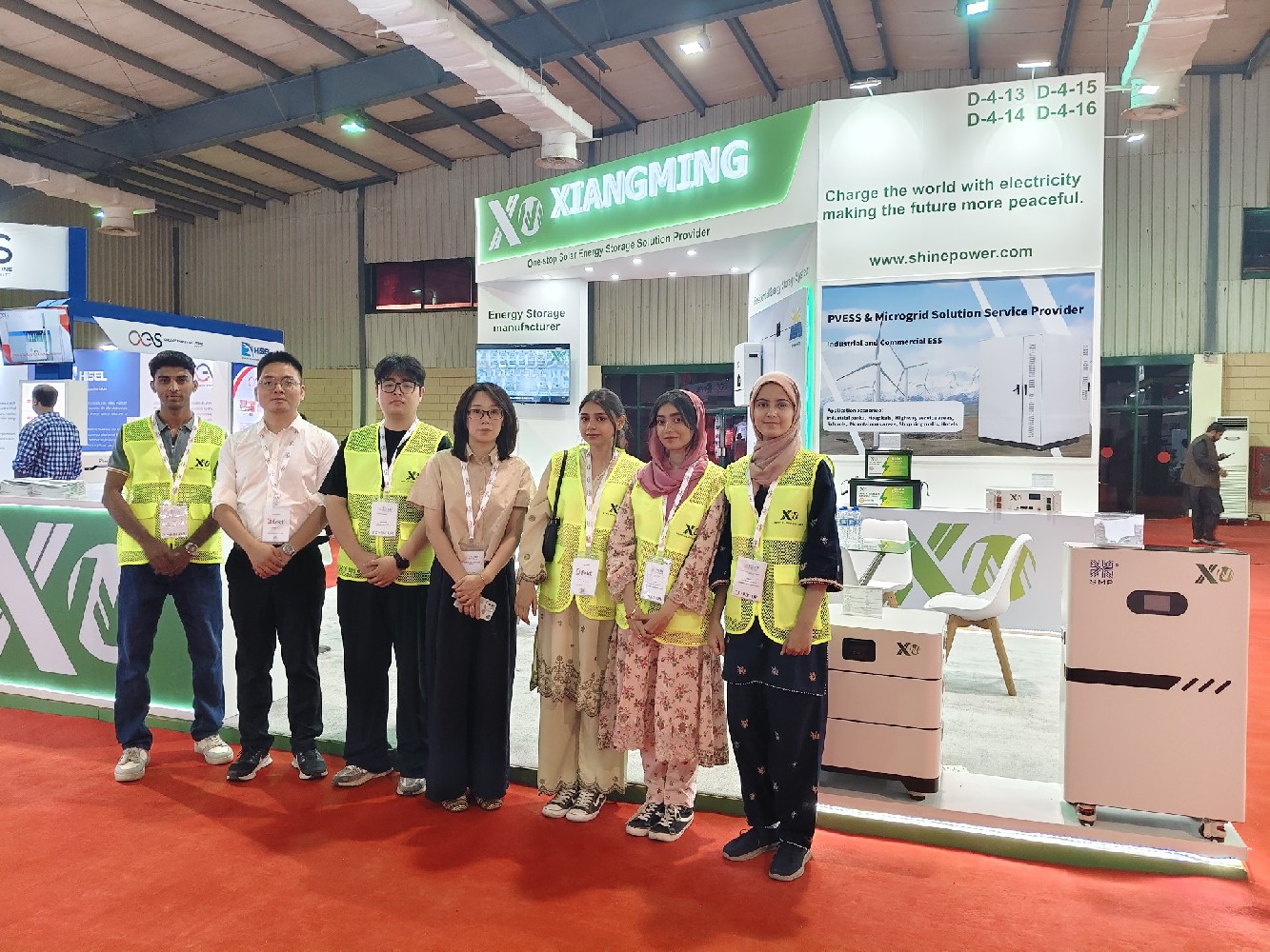祥明新能源亮相巴基斯坦卡拉奇展会
